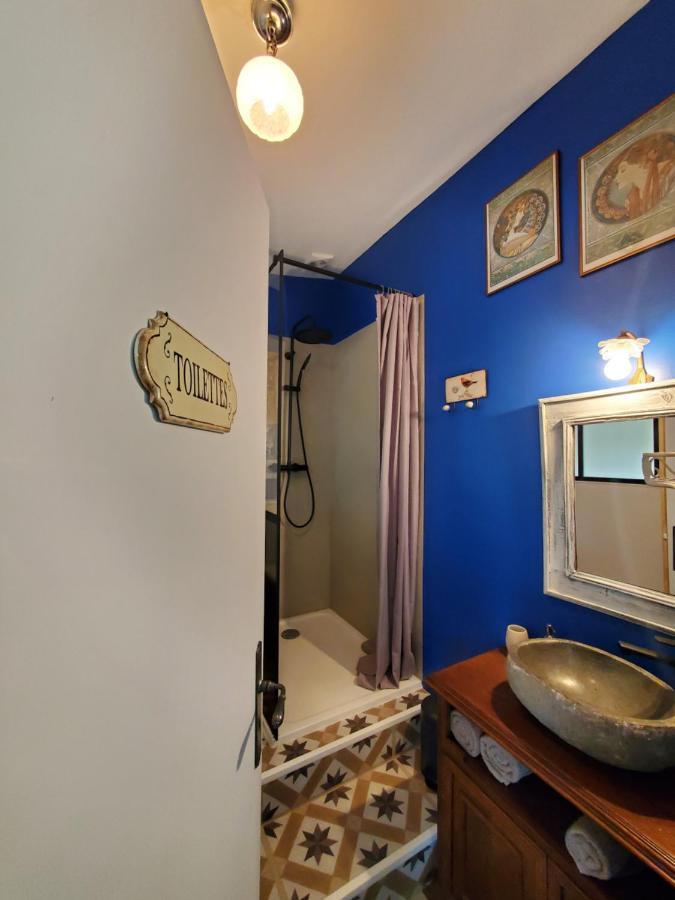 La Dolce Vita - Studio Dans Propriete Avec Piscine Montpeyroux  Dış mekan fotoğraf